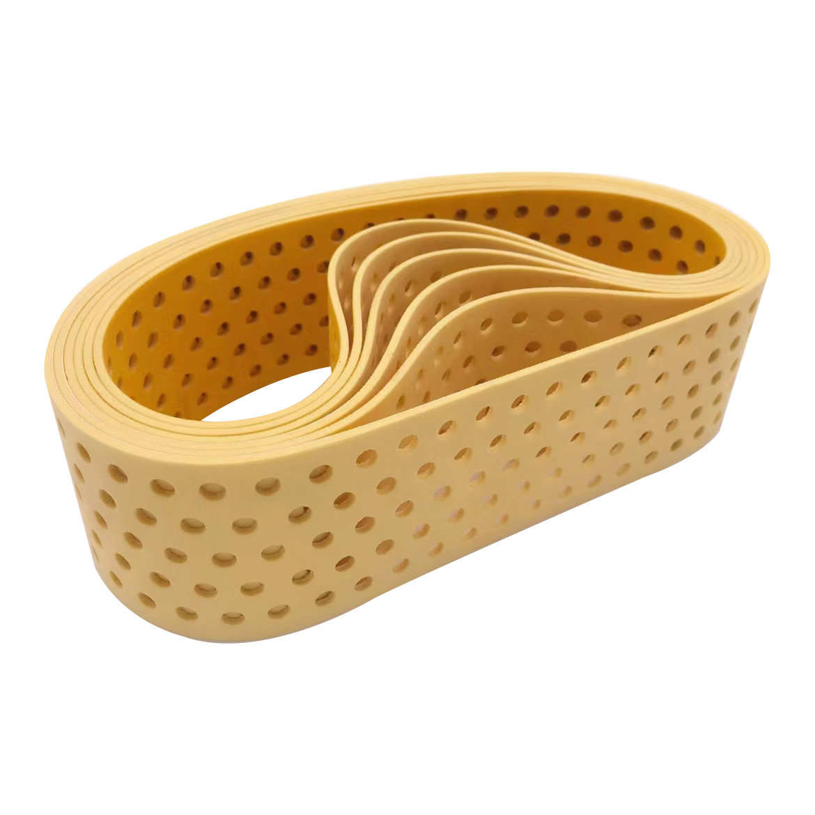 打孔輸送帶吸風(fēng)定位激光打孔開(kāi)槽定制輸送帶